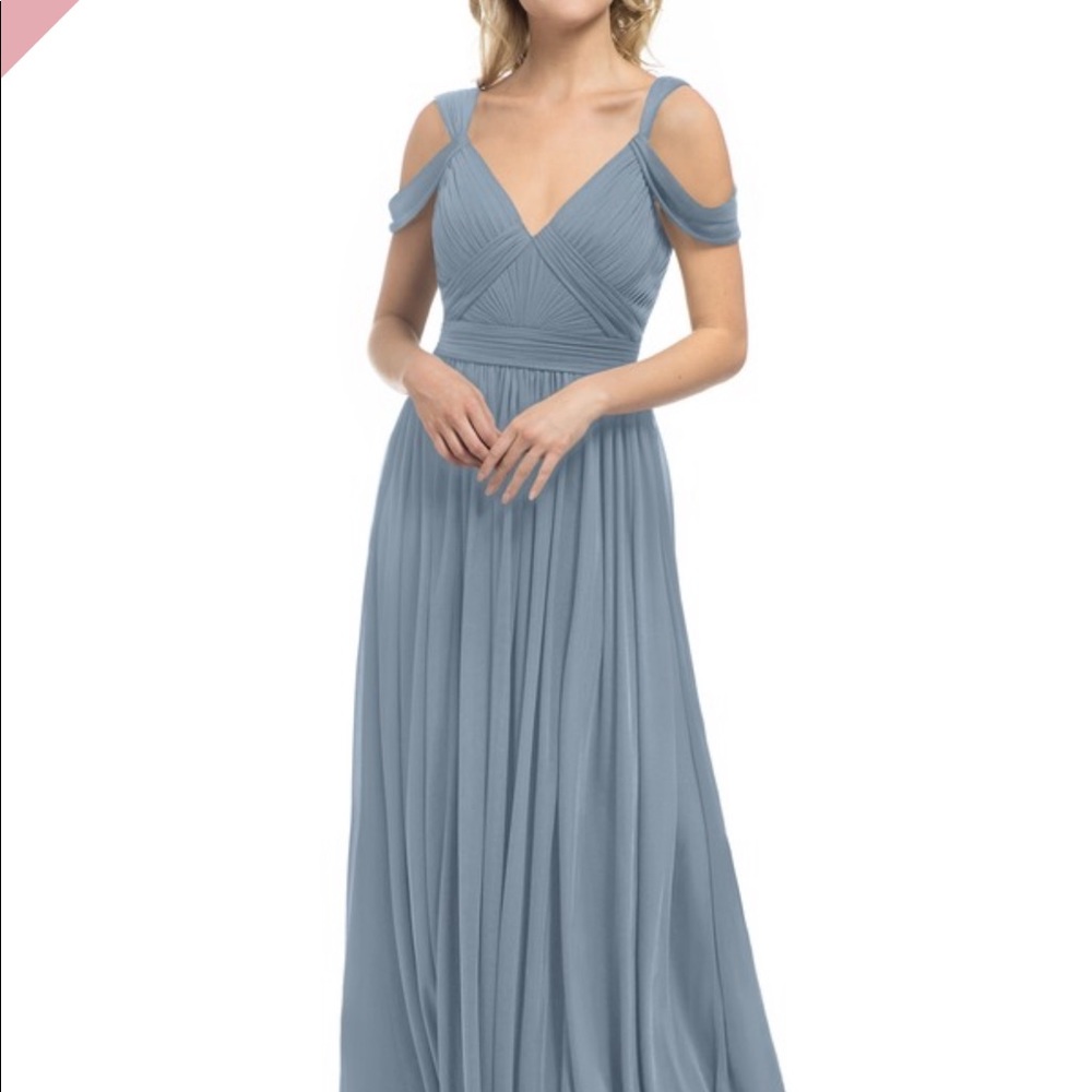 Azazie Dusty Blue Calla